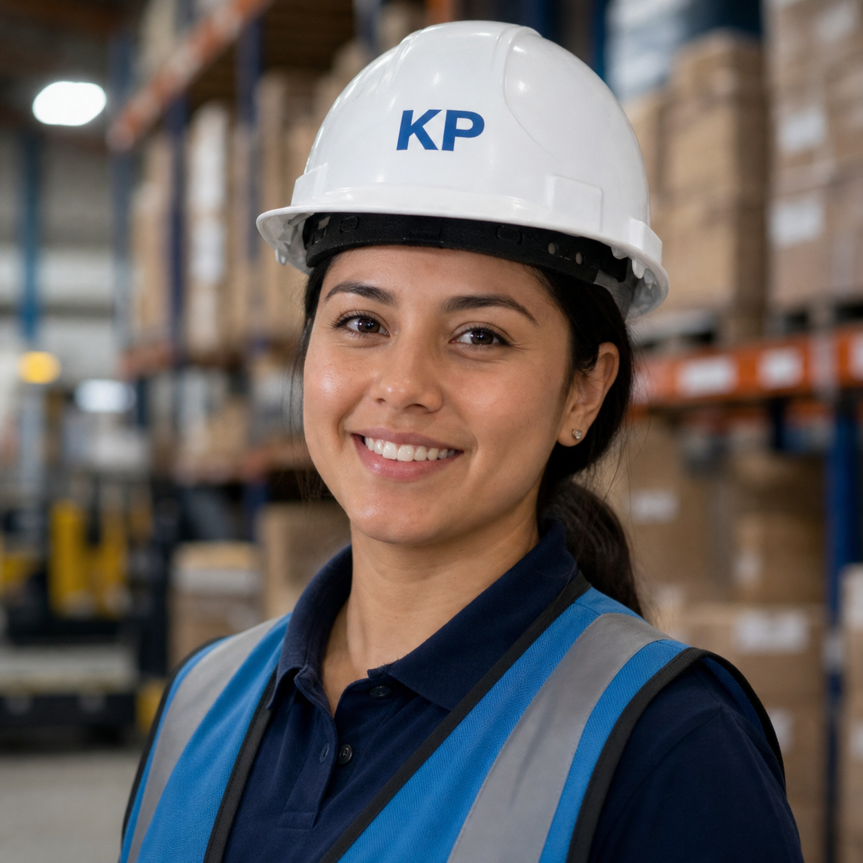 Empleado KP en warehouse