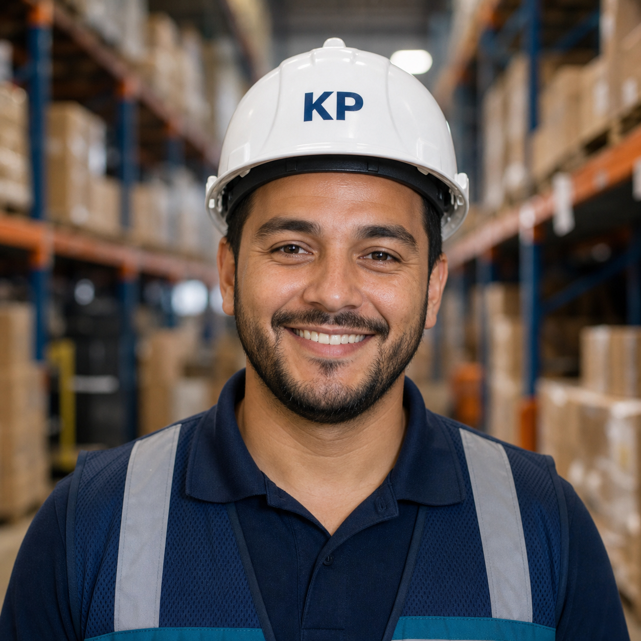 Empleado KP Comercial Corp en warehouse